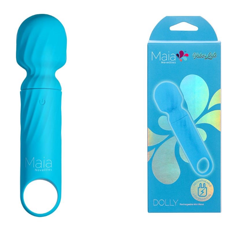 Maia Toys DOLLY Mini Wand Compact Vibrator with Powerful Motor - - Body Wands