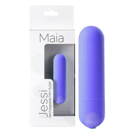 Maia Toys Maia Jessi Rechargeable Bullet Vibrator 10 Vibration Patterns - Bath and Intimate Fragrances