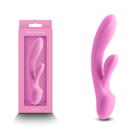 NS Novelties Obsessions Bonnie Rechargeable Rabbit Vibrator USB Charging - Rabbit Vibrators