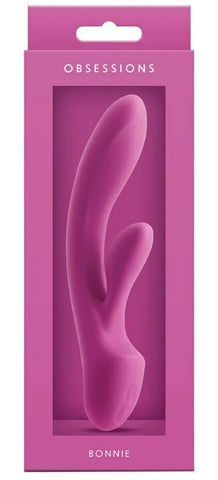 NS Novelties Obsessions Bonnie Rechargeable Rabbit Vibrator USB Charging - Rabbit Vibrators