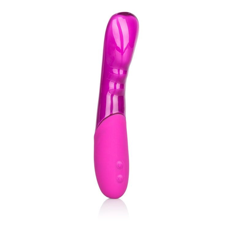 California Exotics Opal Vibrating Glass Wand with Dual Motor Technology - - Luxury Sex Toys