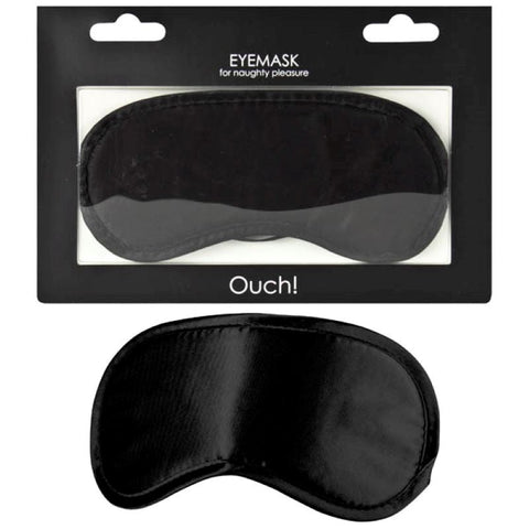 Shots Toys OUCH! Soft Eyemask Premium Blackout Design for Sensory Play - Masks And Blindfolds