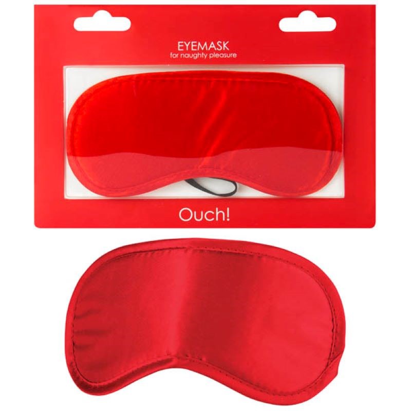 Shots Toys OUCH! Soft Eyemask Premium Blackout Design for Sensory Play - - Masks And Blindfolds