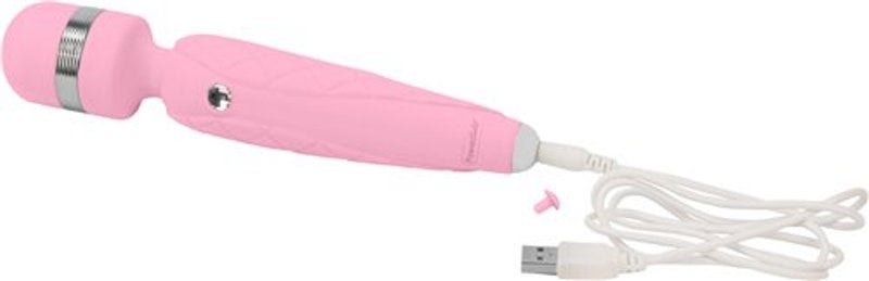 BMS Factory Pillow Talk Cheeky Wand Rechargeable Clitoral Vibrator - - Body Wands
