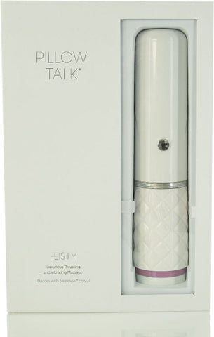 BMS Factory Pillow Talk Feisty G Spot Thrusting Vibrator - G-Spot Vibrators