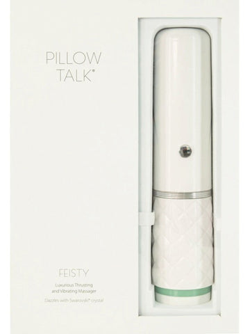 BMS Factory Pillow Talk Feisty G Spot Thrusting Vibrator - G-Spot Vibrators