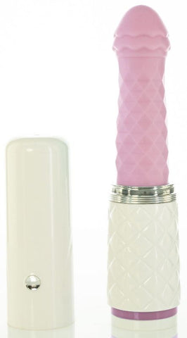 BMS Factory Pillow Talk Feisty G Spot Thrusting Vibrator - G-Spot Vibrators