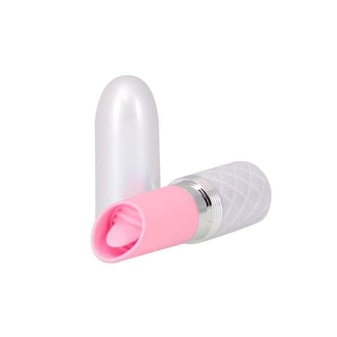 BMS Factory Pillow Talk Lusty Flickering Massager with Flickering Tongue - Clit Ticklers and Pulsators
