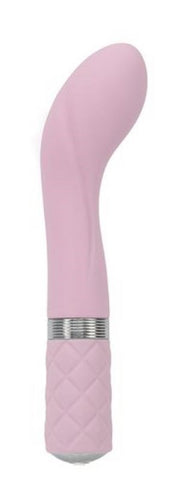 BMS Factory Pillow Talk Sassy G Spot Vibrator with Curved Tip Design - G-Spot Vibrators