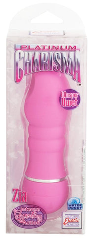 California Exotics Platinum Charisma Zia Vibe Multi Speed Clitoral Vibrator - Waterproof Vibrators