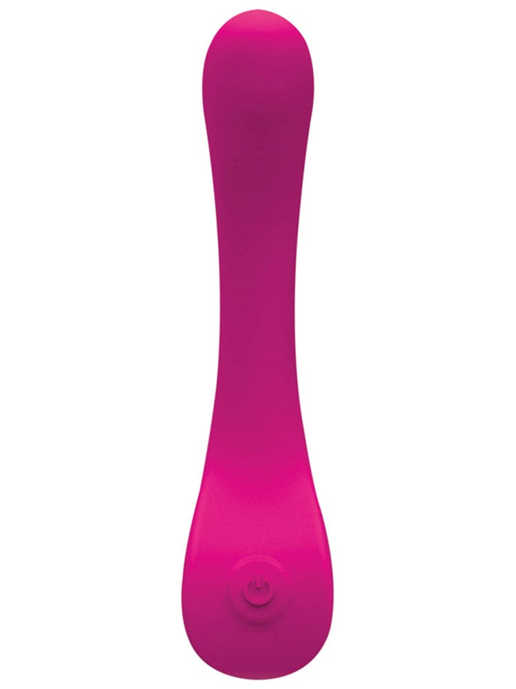 Evolved Playful Embrace Silicone Rechargeable Dual Stimulation Vibrator - - G-Spot Vibrators