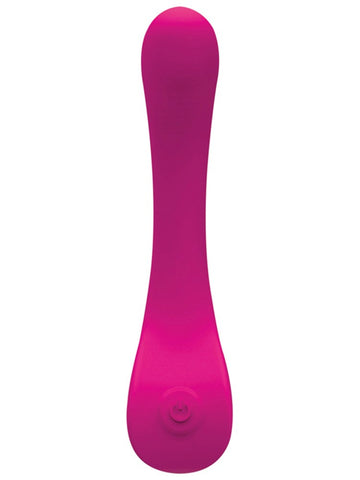Evolved Playful Embrace Silicone Rechargeable Dual Stimulation Vibrator - G-Spot Vibrators