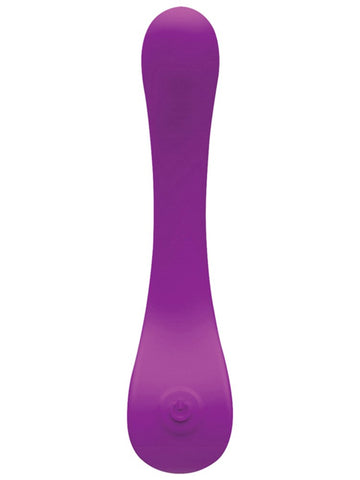 Evolved Playful Embrace Silicone Rechargeable Dual Stimulation Vibrator - G-Spot Vibrators