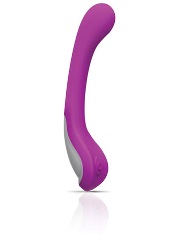 Evolved Playful Embrace Silicone Rechargeable Dual Stimulation Vibrator - G-Spot Vibrators