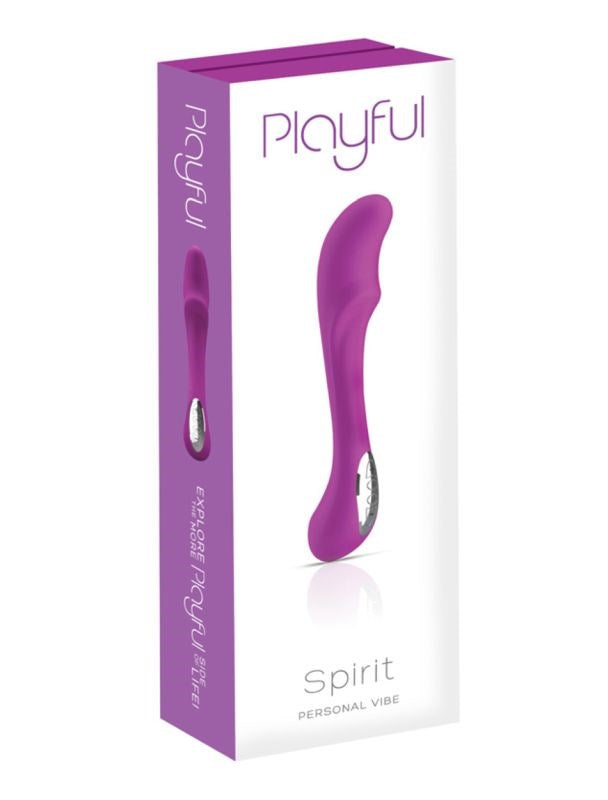 Evolved Playful Spirit Silicone Rechargeable Vibrator with 7 Patterns - - G-Spot Vibrators