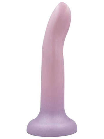 Evolved Pleasures By Playful 7 Inch Dong with Shimmer Silicone - Butt Plugs