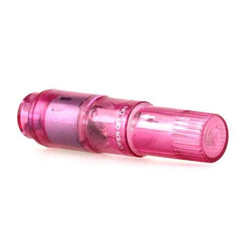 BDStyle Pocket Pleasure Vibrator and Attachments with 4 Textured Tips - G-Spot Vibrators