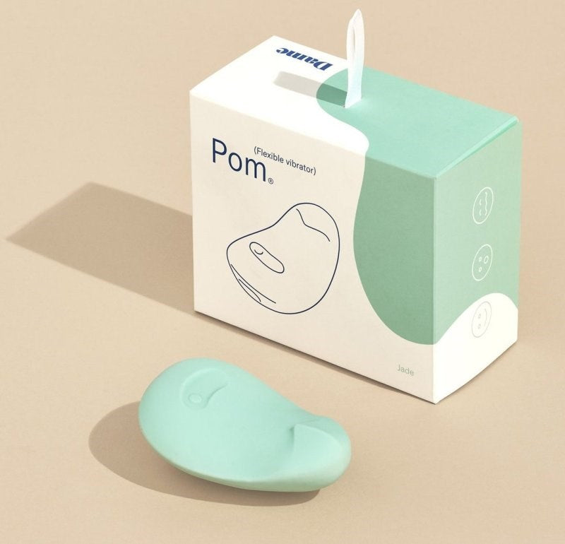 Dame Products Pom by Dame Clitoral Vibrator with Flexible Body Design - - Luxury Sex Toys