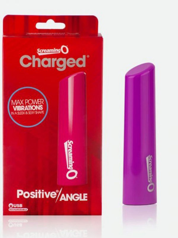 Screaming O Positive Angle Single Ergonomic Cock Ring for Couples - Personal Massagers