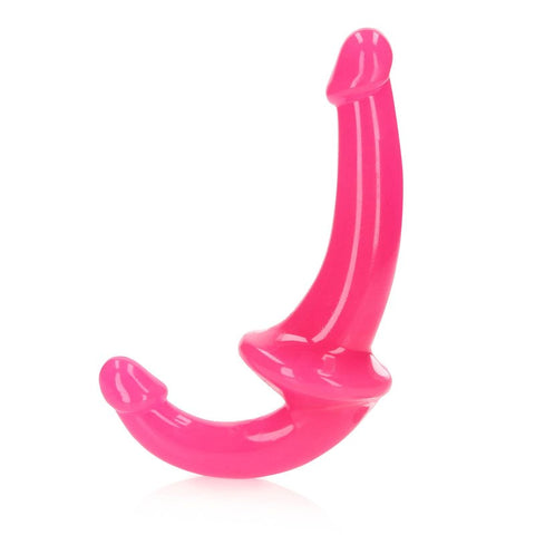 Shots Toys REALROCK 13.5 cm Illuminating Strapless Strap On Glow Feature - Realistic Dildos