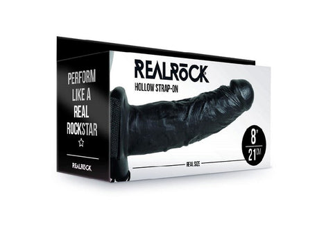 Shots Toys REALROCK Pleasure Enhancer Harness Compatible Strapon - Strap On Sextoys