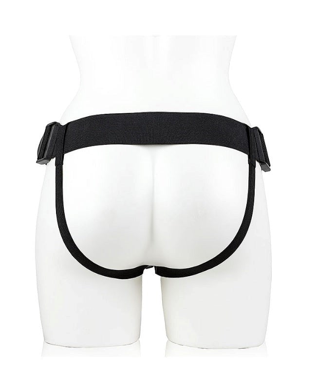 Shots Toys REALROCK Pleasure Enhancer Harness Compatible Strapon - - Strap On Sextoys