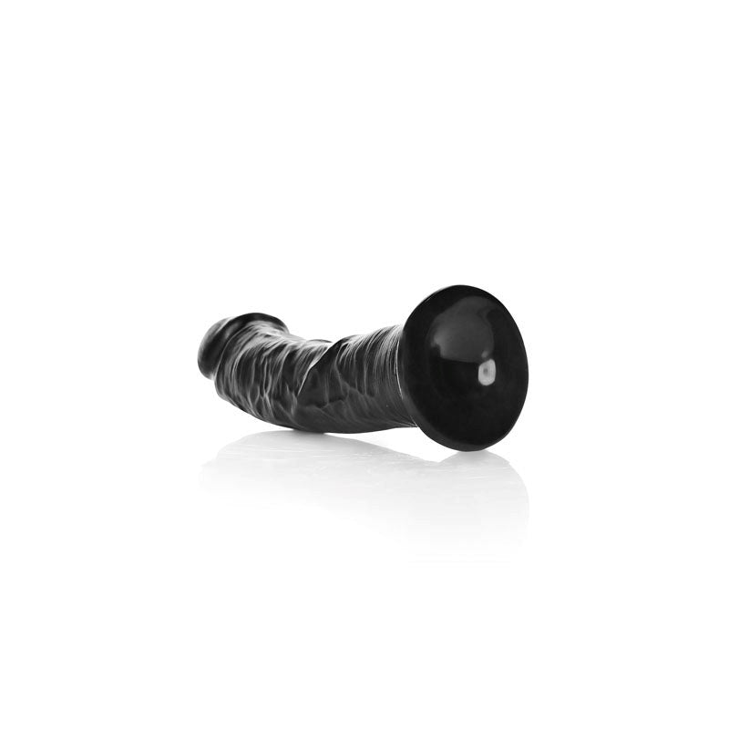 Shots Toys REALROCK Realistic Curved Dildo Premium Silicone G Spot Stimulation - - Realistic Dildos