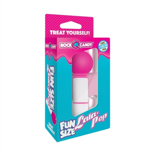 Rock Candy Toys Rock Candy Fun Size Lala Pop Compact Clitoral Vibrator - - Body Wands