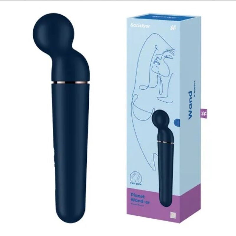 Satisfyer Planet Wand er 60 Functions Wand Vibrator with 10 Programs - - Personal Massagers