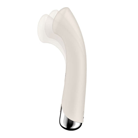 Satisfyer Spinning G Spot 1 Rotating Vibrating G Spot Sex Toy with Dual Action - Realistic Dildos