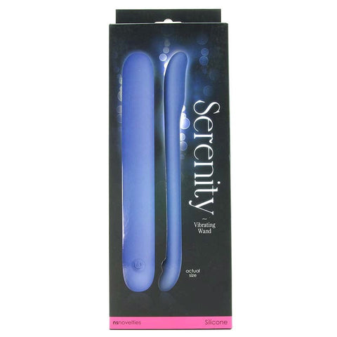 NS Novelties Serenity Vibrating Wand G Spot Stimulation with 7 Patterns - G-Spot Vibrators