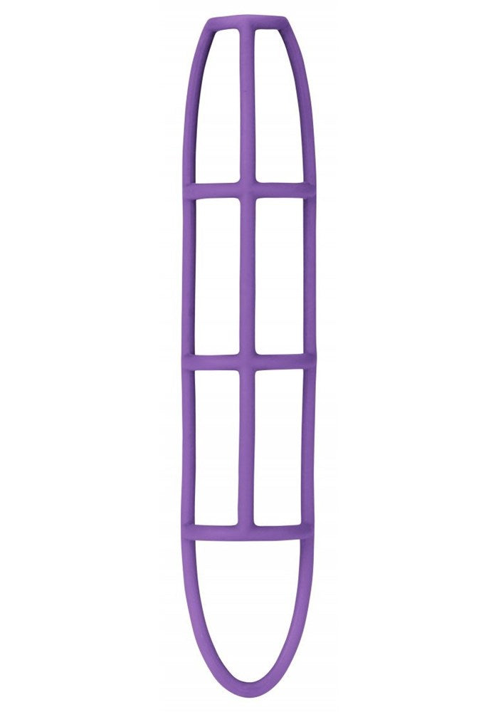 Shots Toys SHOTS Penis Sleeve Ridged Silicone Enhancement for Partners - - Pumps, Extenders and Sleeves