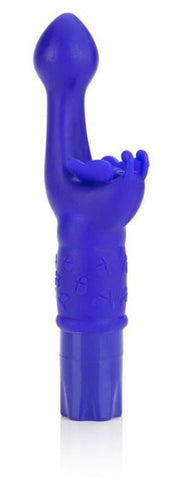California Exotics Silicone Butterfly Kiss Dual Motor Vibrator - Rabbit Vibrators