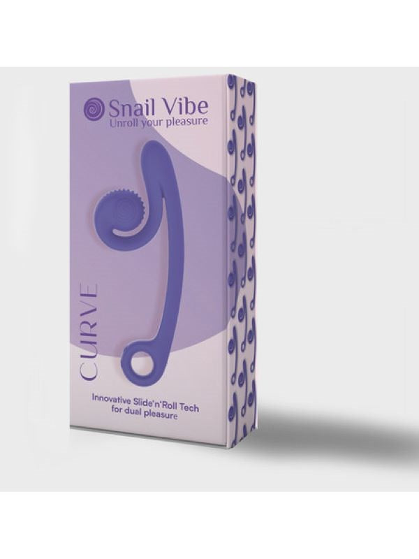 Svibe Snail Vibe Curve Seamless G Spot and Clitoral Pleasure Vibrator - - Remote Control Vibrators