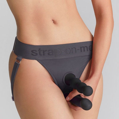 strap on me Dual Ring Harness for Enhanced Penetration and Secure Fit - Realistic Dildos