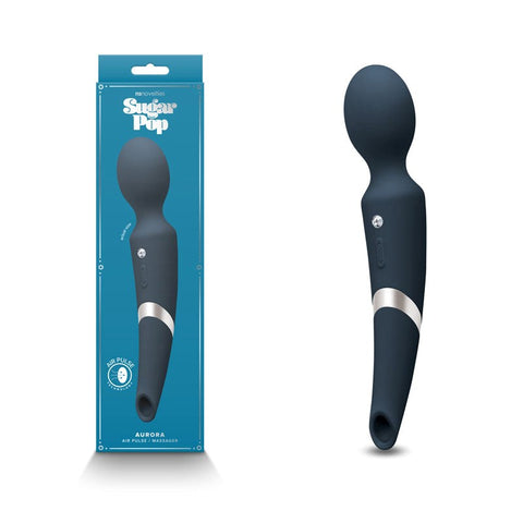 NS Novelties Sugar Pop Aurora USB Rechargeable Wand Vibrator - Body Wands