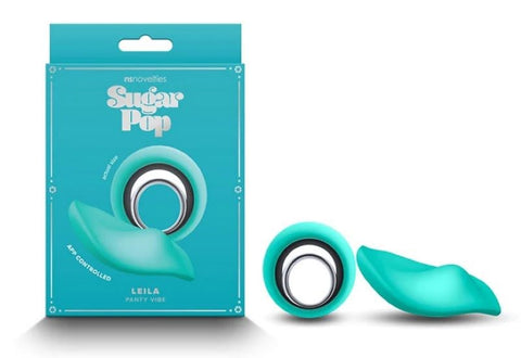 NS Novelties Sugar Pop Leila Panty Vibe Remote and App Control - Glass Sex Toys