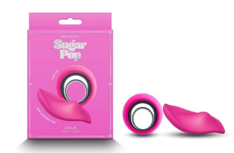 NS Novelties Sugar Pop Leila Panty Vibe Remote and App Control - Glass Sex Toys