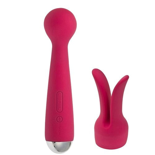 Svakom Emma Heating Magic Wand Vibrator with Constant Heat Function - - Waterproof Vibrators
