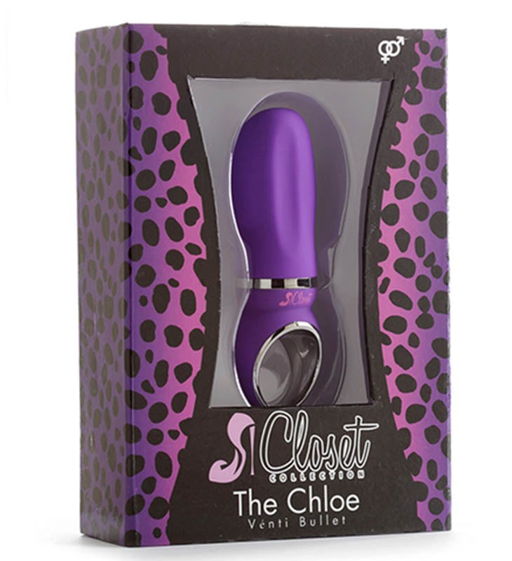 Closet Collection The Chloe Venti Bullet Vibrator with 12 Speed Settings - - Mini & Slim Vibrators
