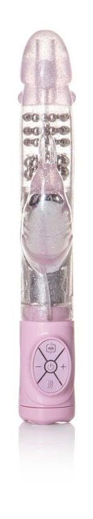 California Exotics Thrusting Action Jack Rabbit Vibrator with Thrusting Beads - Rabbit Vibrators