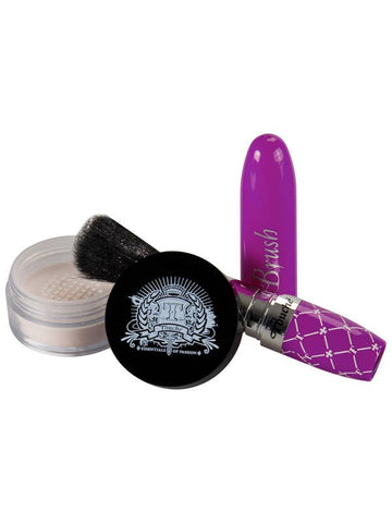 Shots Toys Touche Elite Powder Brush Massager with Ten Vibration Modes - Novelty Vibrators