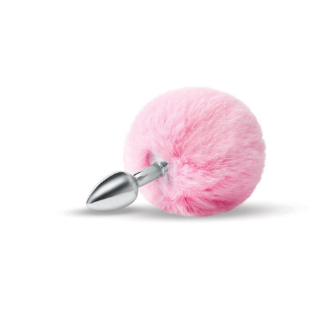 Xgen Products WhipSmart Furry Tales Bunny Tail Anal Plug with Metal Base - Butt Plugs