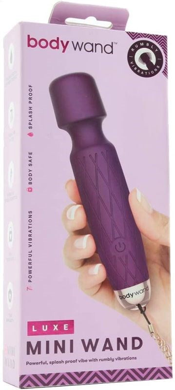 Xgen Products Bodywand Luxe Mini Compact Powerhouse for Versatile Bliss - - Anal Dildos