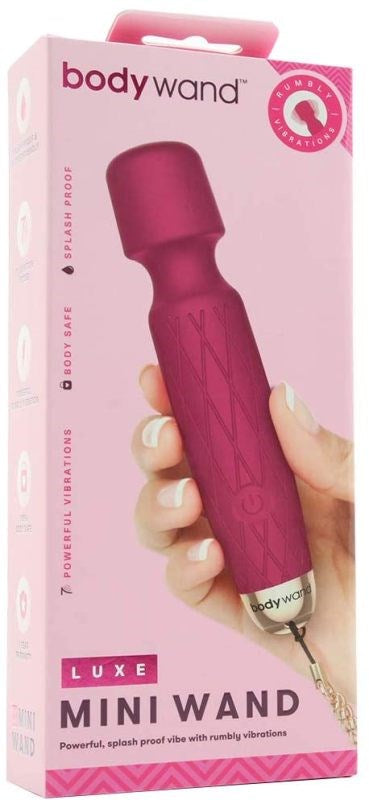 Xgen Products Bodywand Luxe Mini Compact Powerhouse for Versatile Bliss - - Anal Dildos