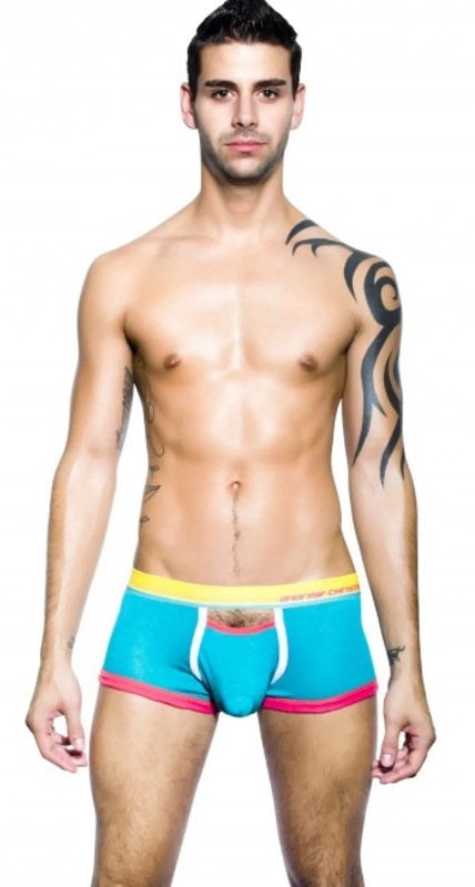 Andrew Christian Color Vibe Sports Boxer XL with Peek a Boo Front Window - - Anal Dildos