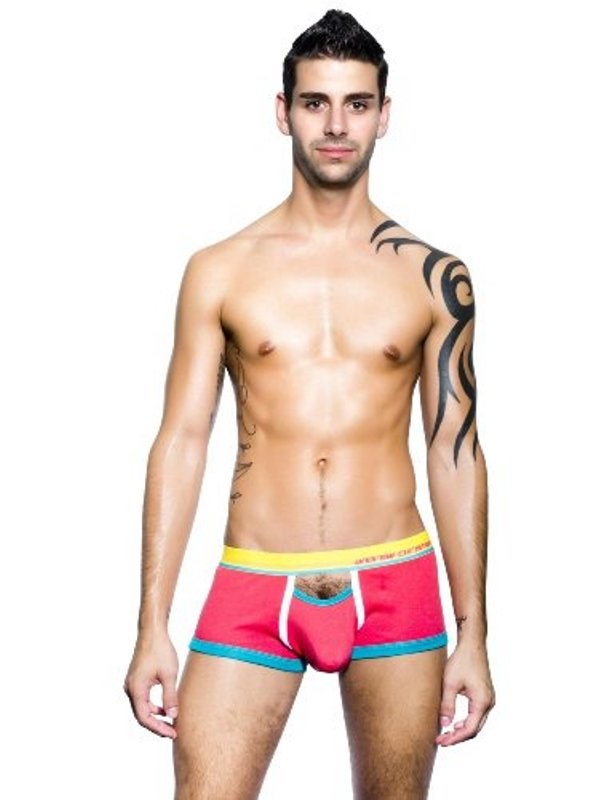 Andrew Christian Color Vibe Sports Boxer XL with Peek a Boo Front Window - - Anal Dildos