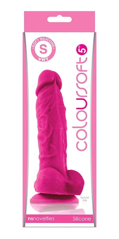 NS Novelties ColourSoft Pleasure Wand Indulge in Silky Sensations Dildo - Realistic Dildos