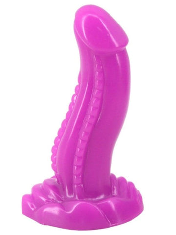 FAAK Jurassic Delight Vibrant Dinosaur Dildo with Textured Ridges - Realistic Dildos