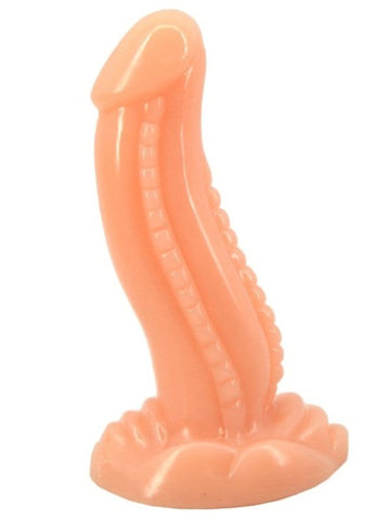 FAAK Jurassic Delight Vibrant Dinosaur Dildo with Textured Ridges - Realistic Dildos